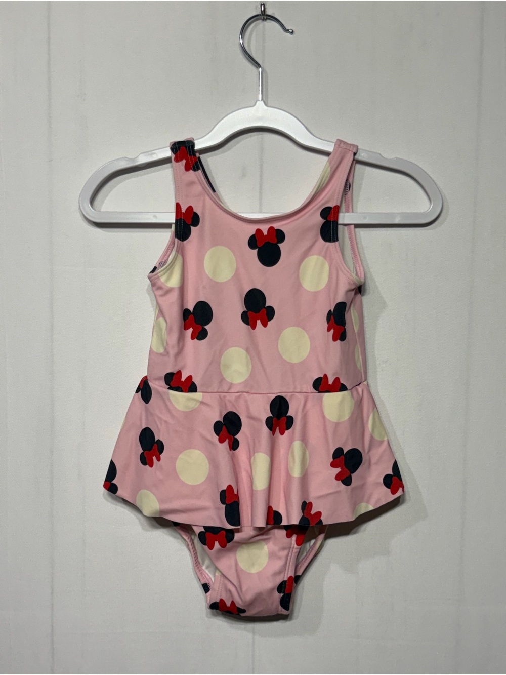 Hanna Andersson Disney Girls Minnie Mouse Swimsuit